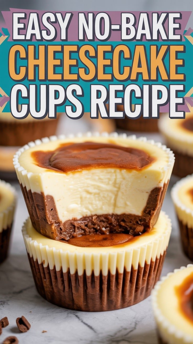 No-Bake Cheesecake Cups