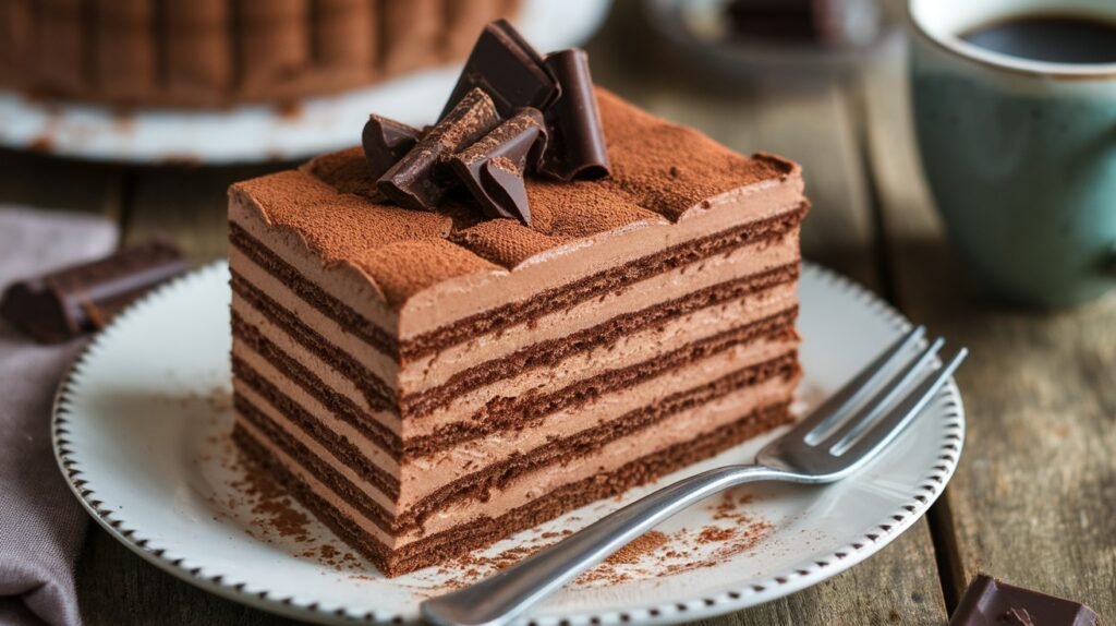 Mocha Icebox Cake