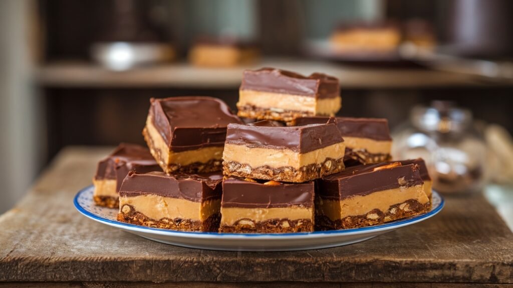 Peanut Butter Pretzel Bars