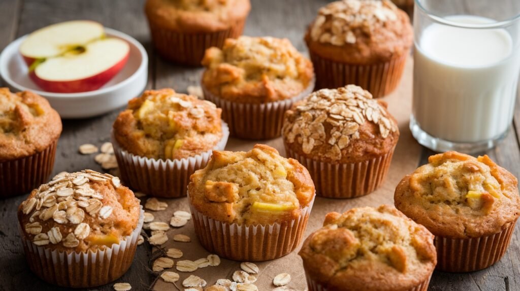 Apple Oat Energy Muffins