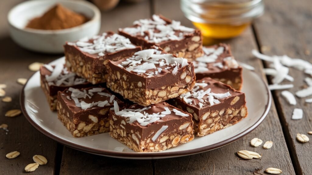 Cacao Coconut Oat Bars