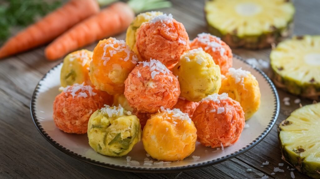 Carrot Pineapple Bites