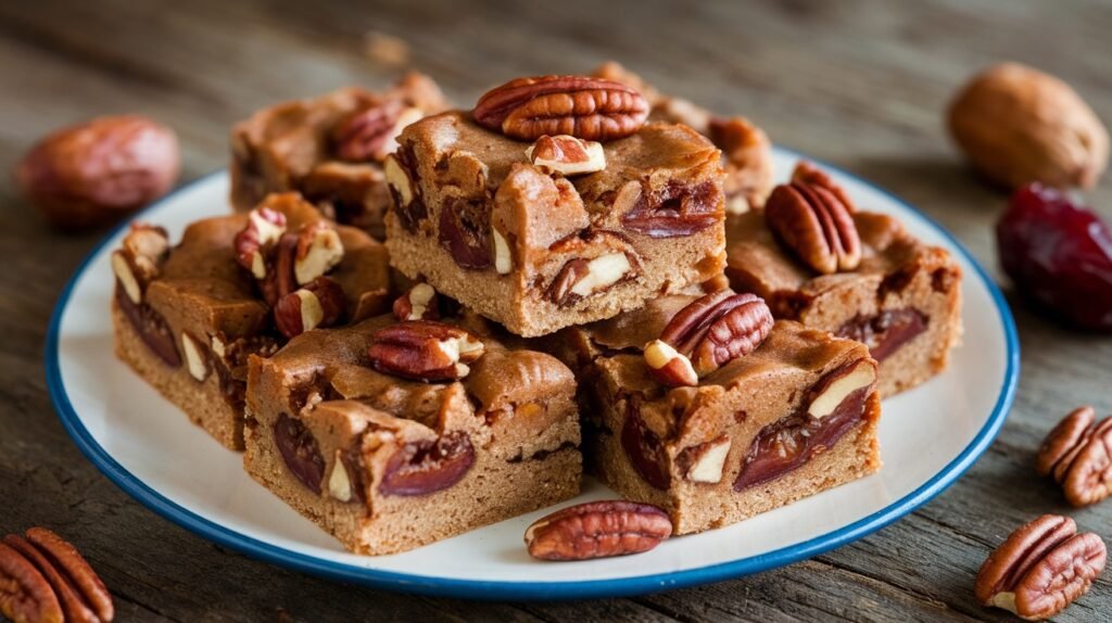 Pecan-Date Snack Squares