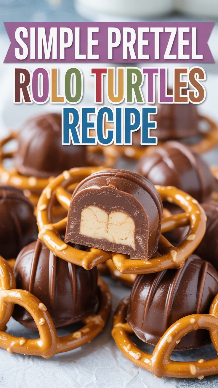 Pretzel Rolo Turtles