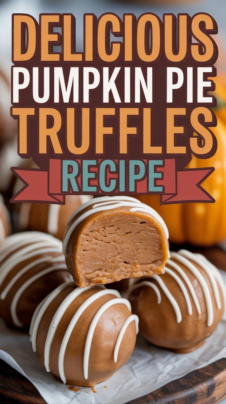 Pumpkin Pie Truffles