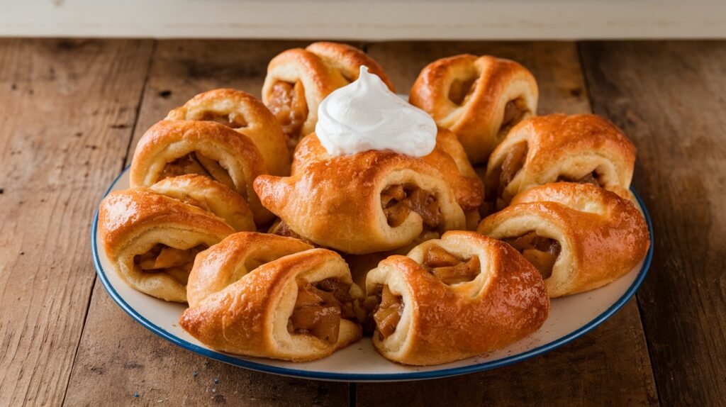 Apple Pie Crescent Rolls