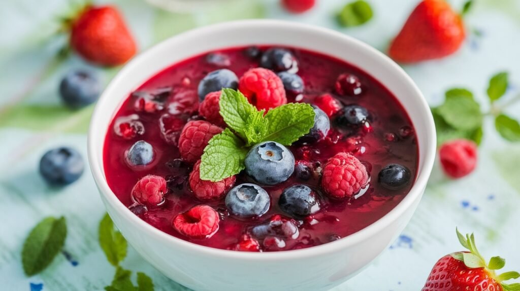 Chilled Berry Soup