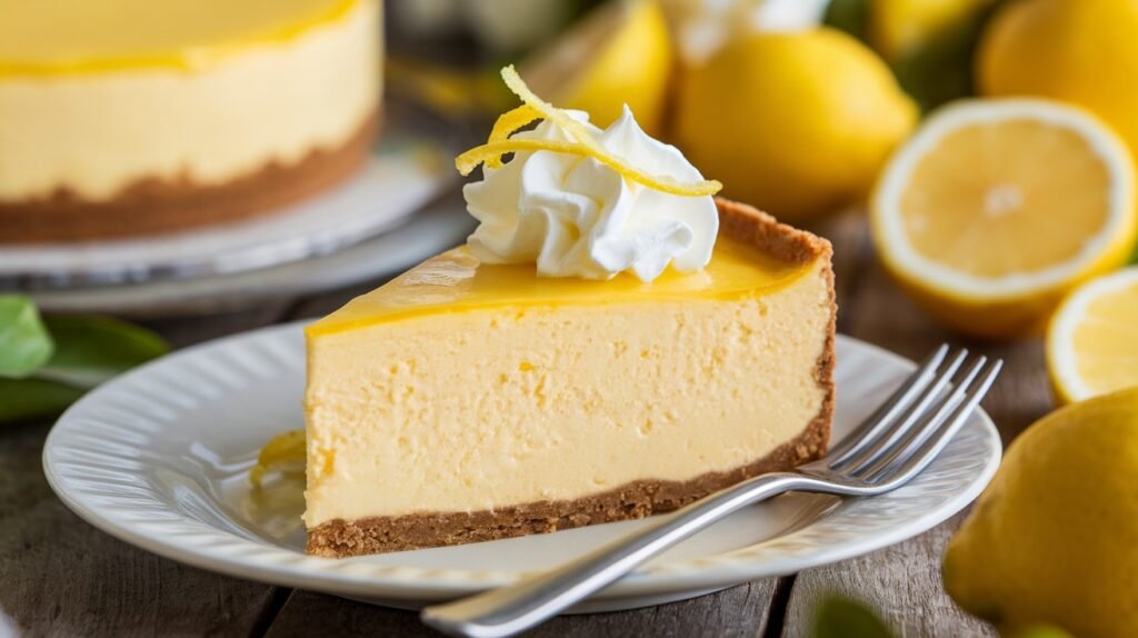 No-Bake Lemon Cheesecake