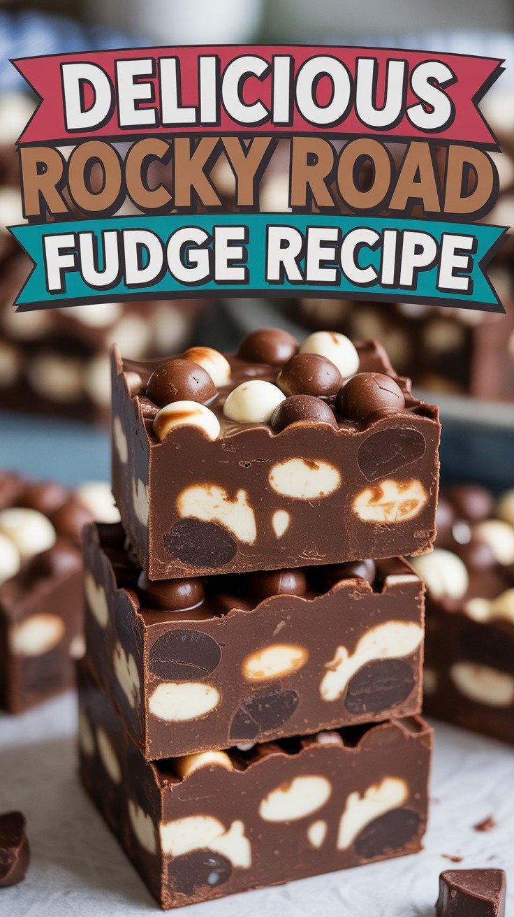 Rocky Road Fudge