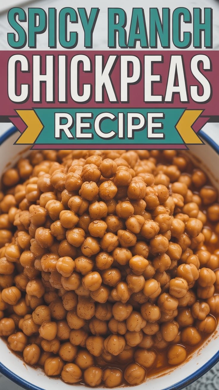 Spicy Ranch Chickpeas