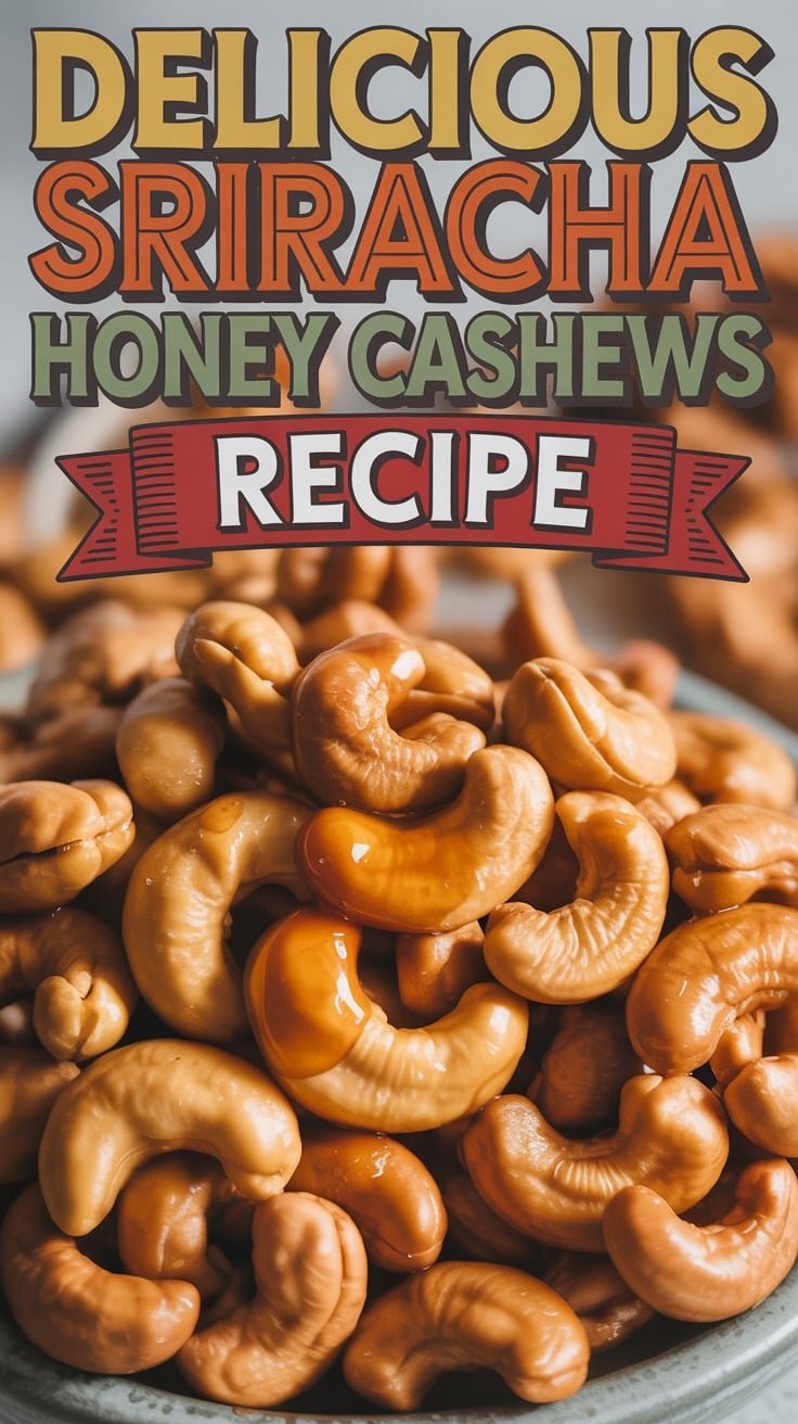 Sriracha Honey Cashews