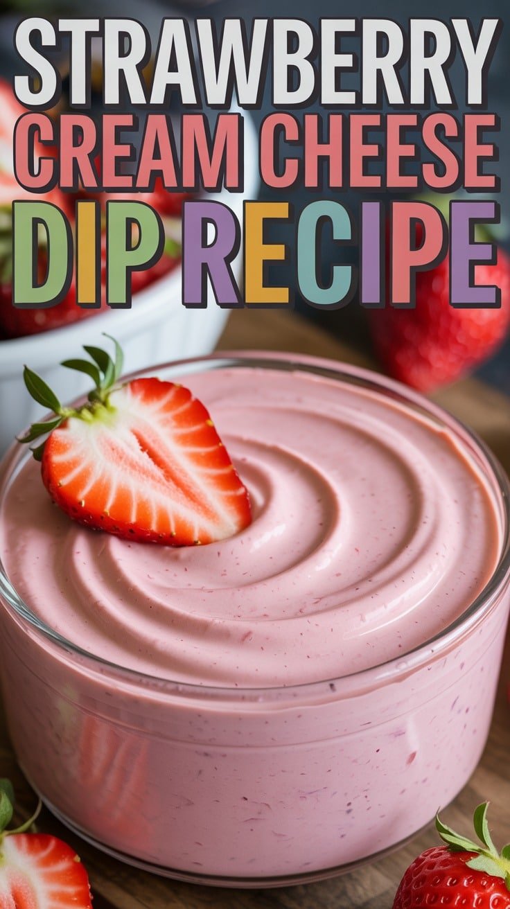 Strawberry Cream Cheese Dip