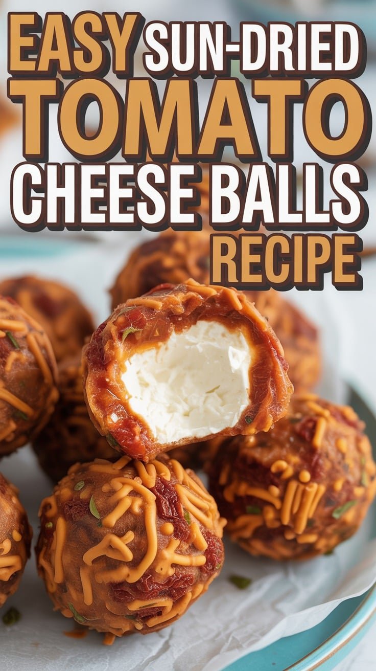 Sun-Dried Tomato Cheese Balls