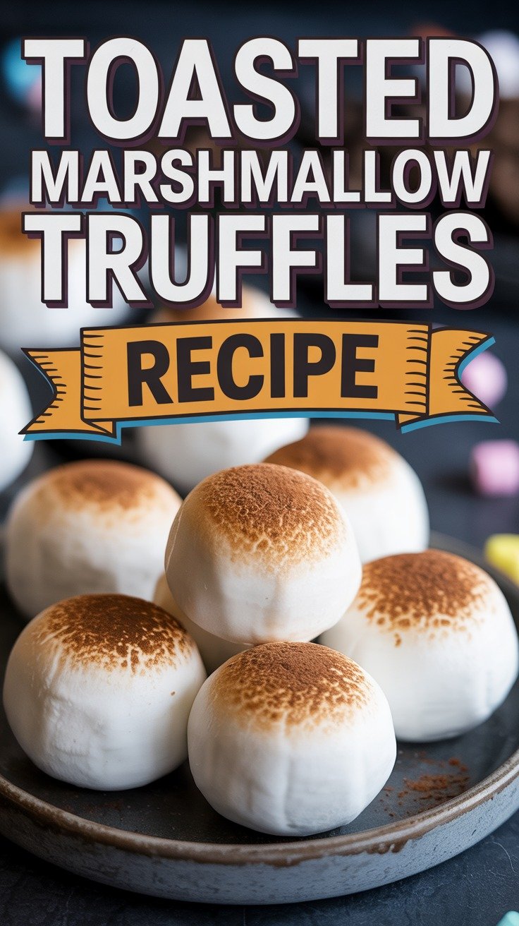 Toasted Marshmallow Truffles