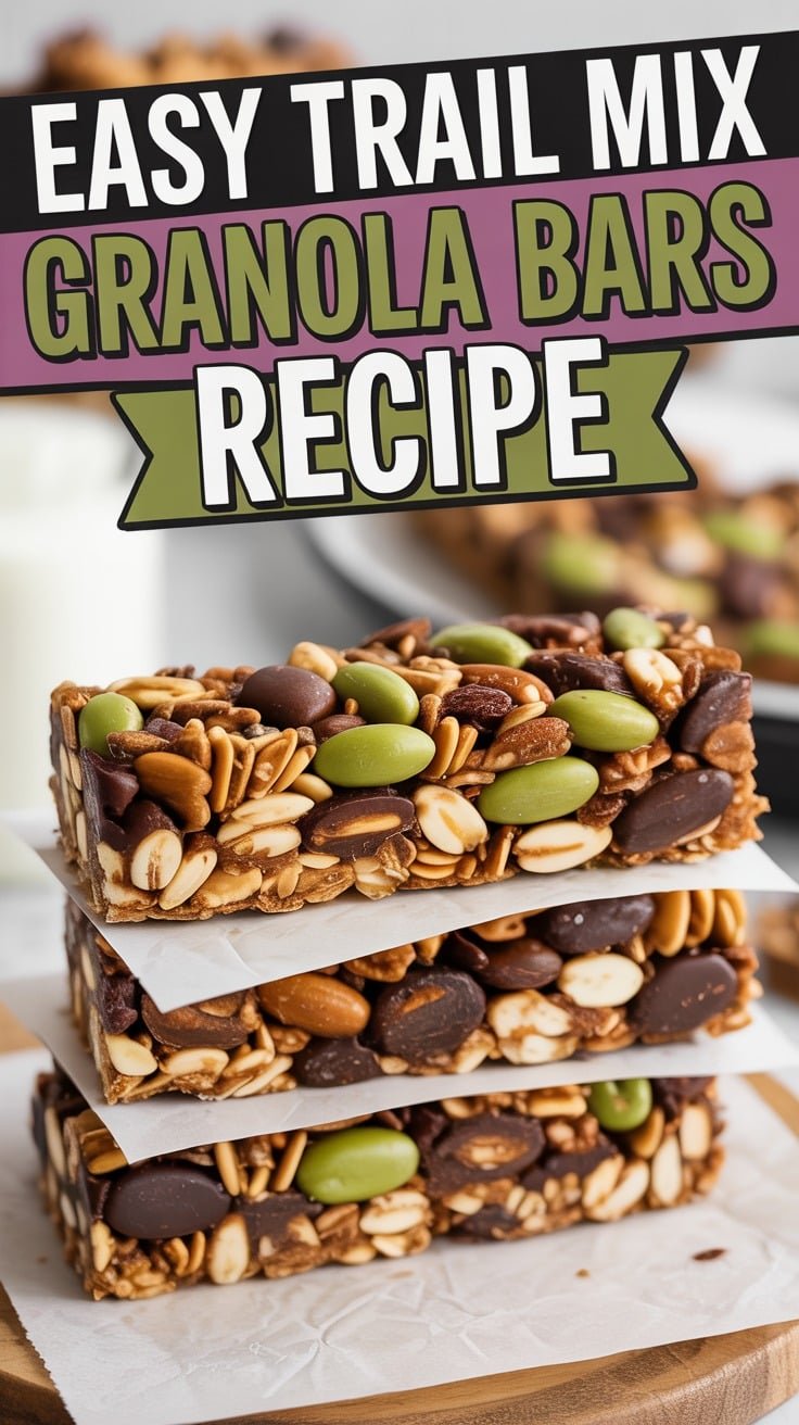 Trail Mix Granola Bars