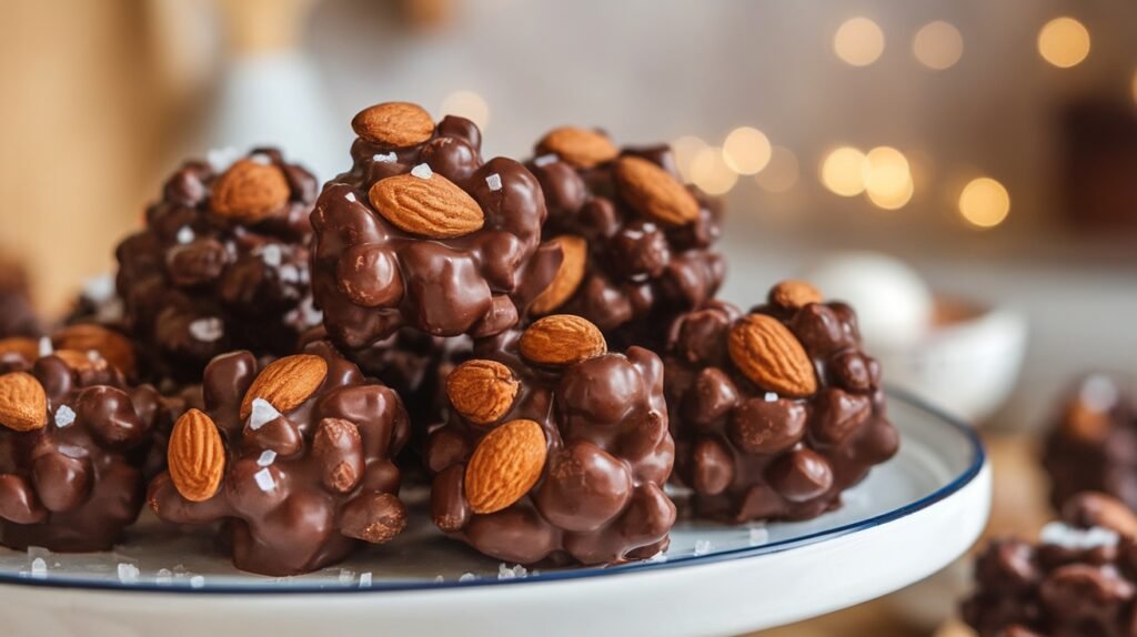 Chocolate Almond Clusters