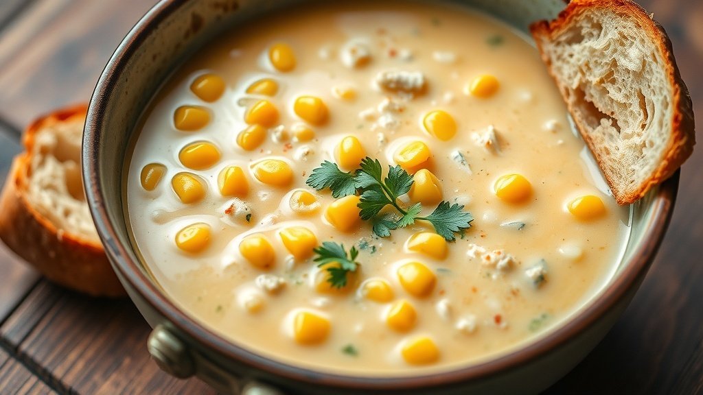 Creamy Corn and Jalapeño Chowder