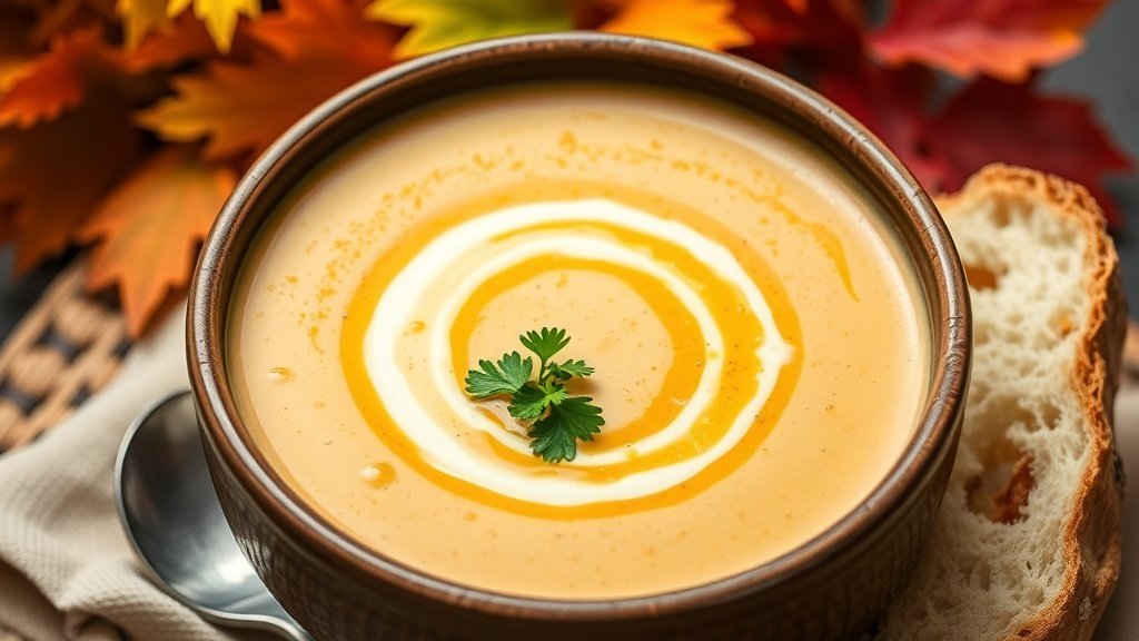 Roasted Pumpkin and Brown Butter Soup
