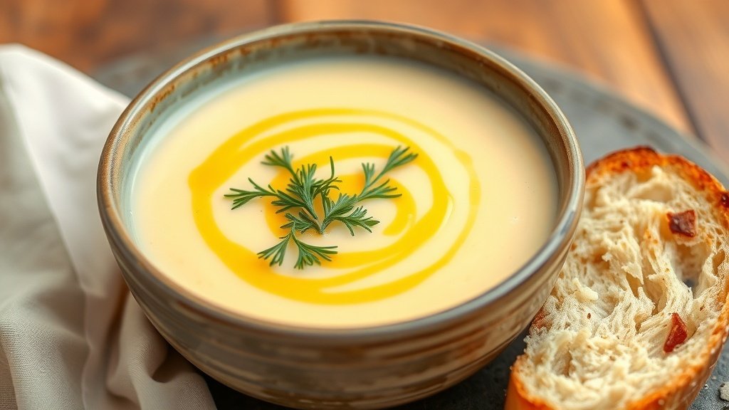 Creamy Roasted Fennel and Potato Soup