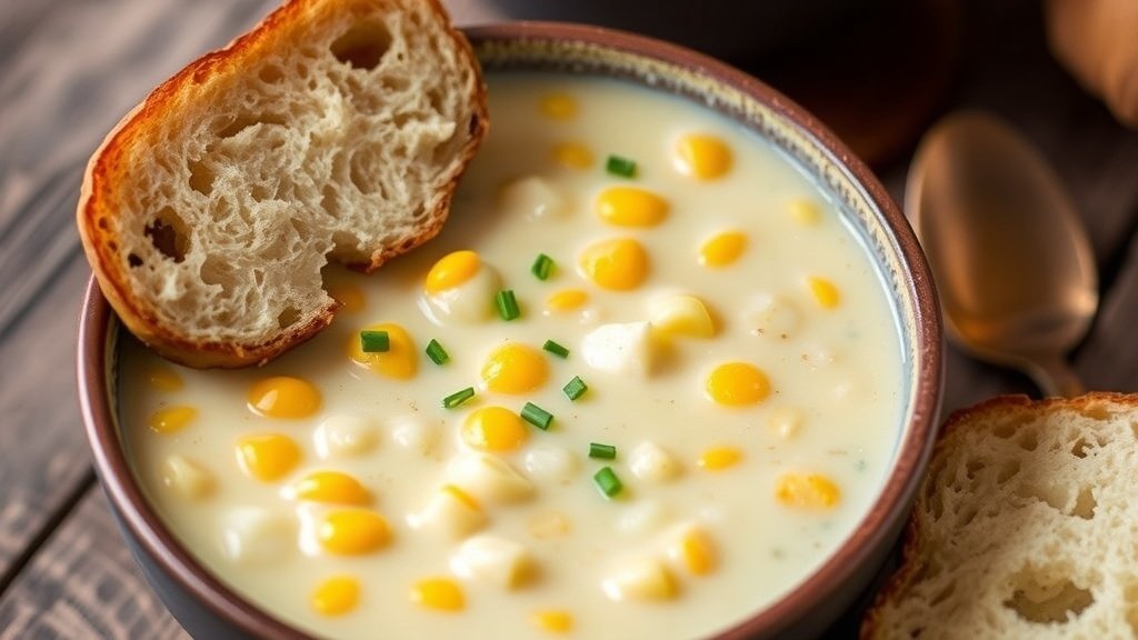 Creamy Sweet Corn and Potato Chowder
