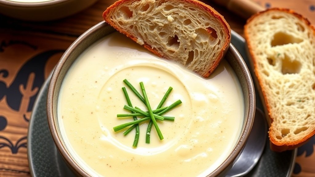Creamy Celery Root and Potato Bisque