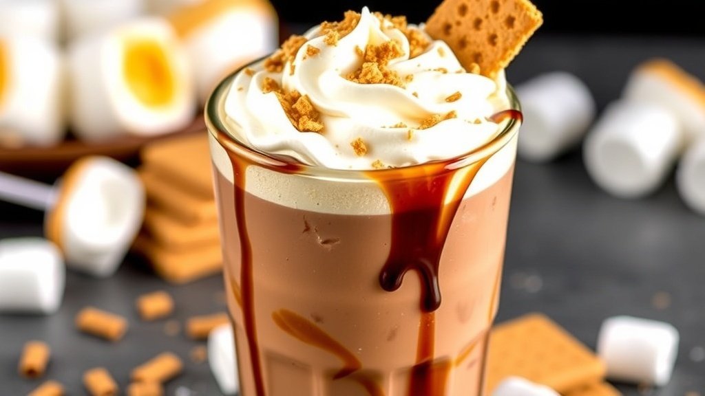 S’mores Mocha Iced Coffee Delight