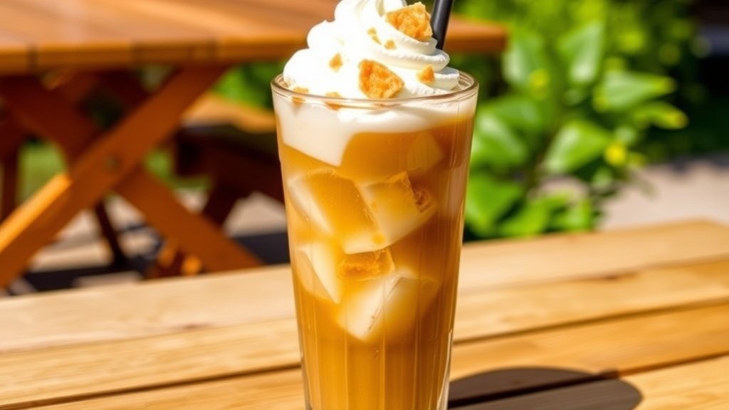 Honeycomb Crunch Iced Coffee