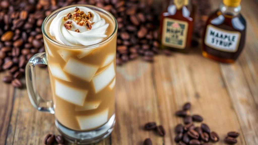 Maple Pecan Iced Coffee Sip