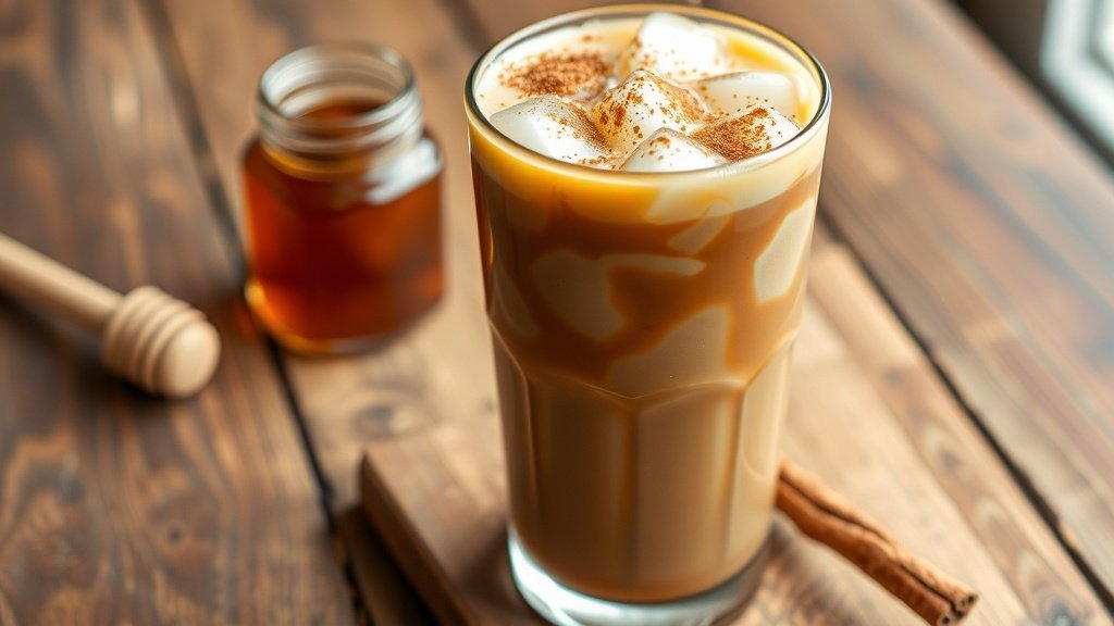 Honey Chai Latte Iced Coffee