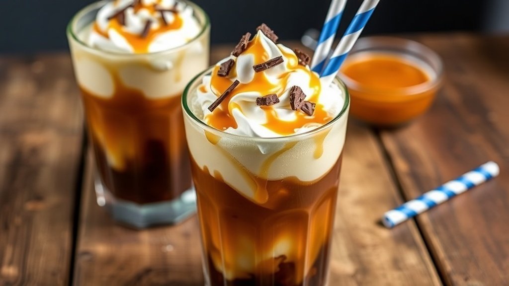 Caramel Fudge Iced Coffee Bliss