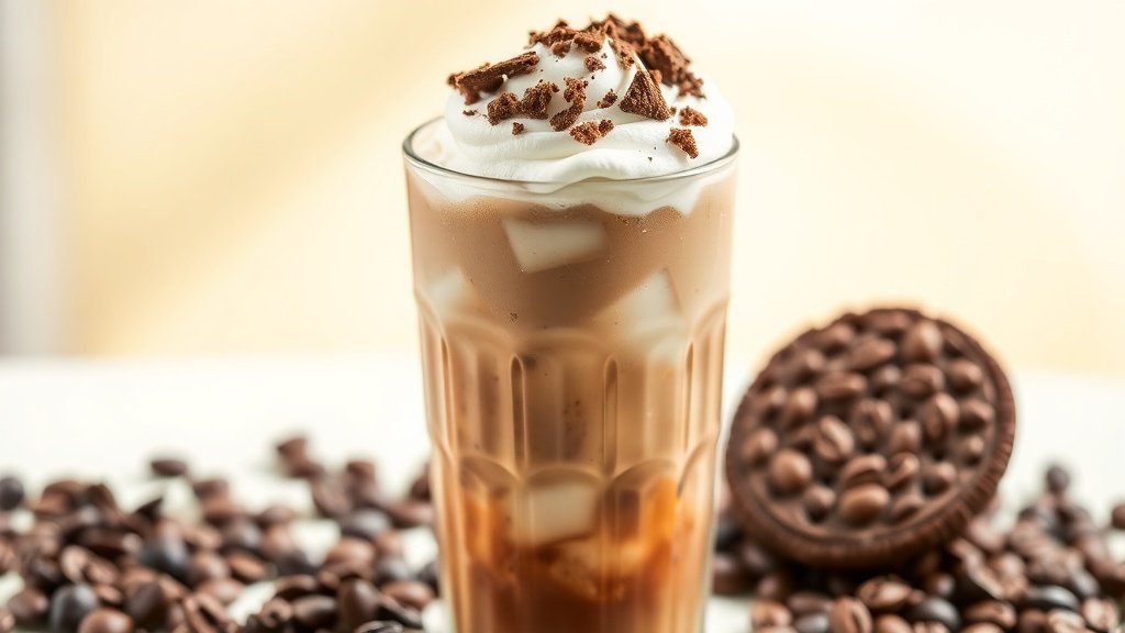 Mocha Fudge Cookie Iced Coffee