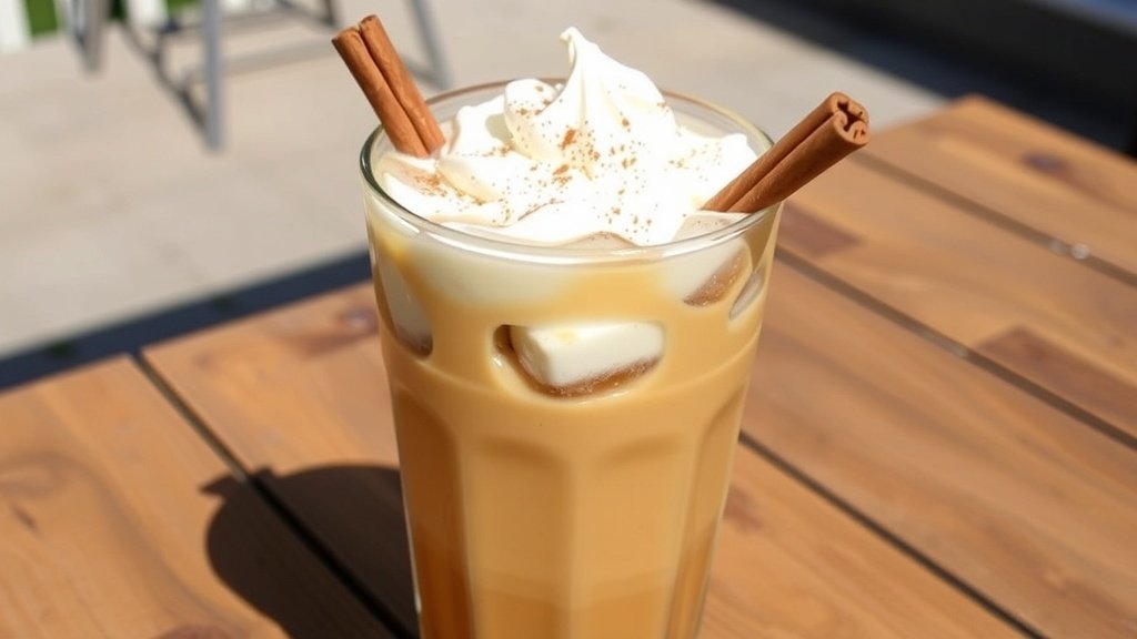Spiced Honey Latte Iced Coffee