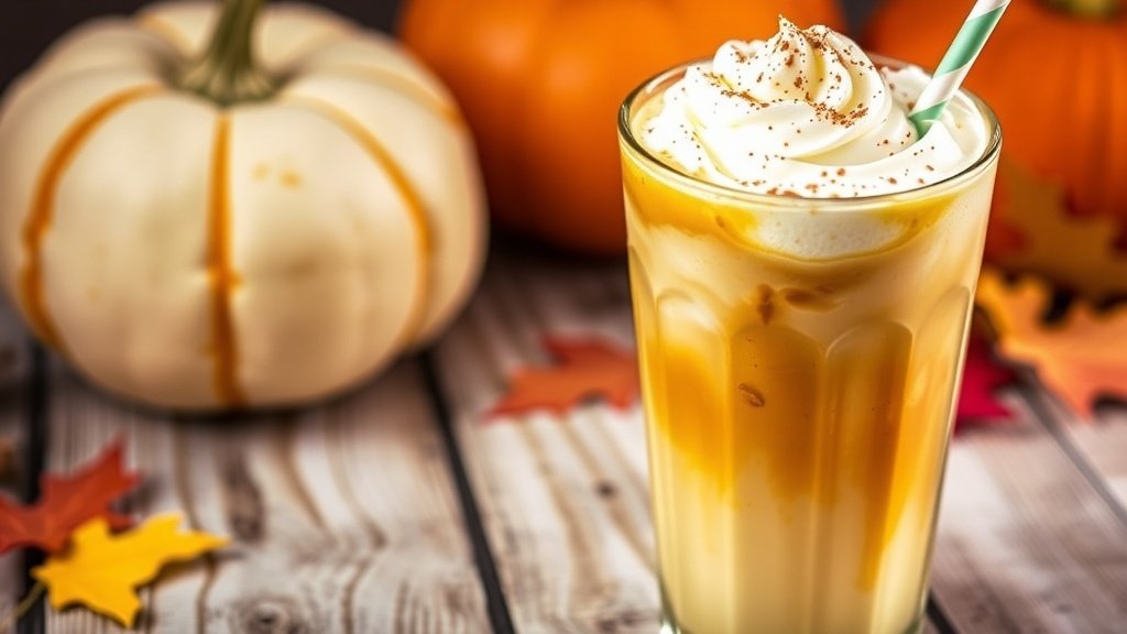 Pumpkin Spice Iced Coffee Latte