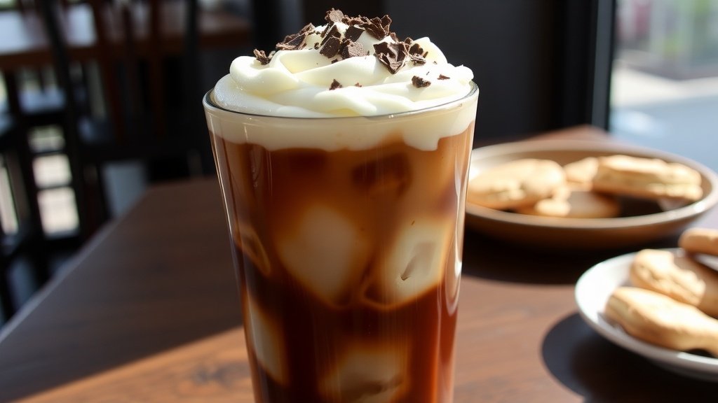 Irish Cream Iced Coffee Delight