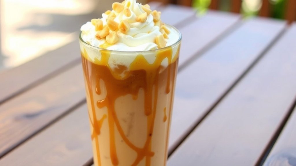 Toffee Macadamia Iced Coffee