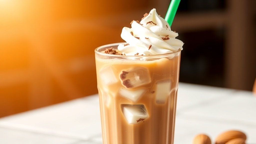 Mocha Honey Almond Iced Coffee