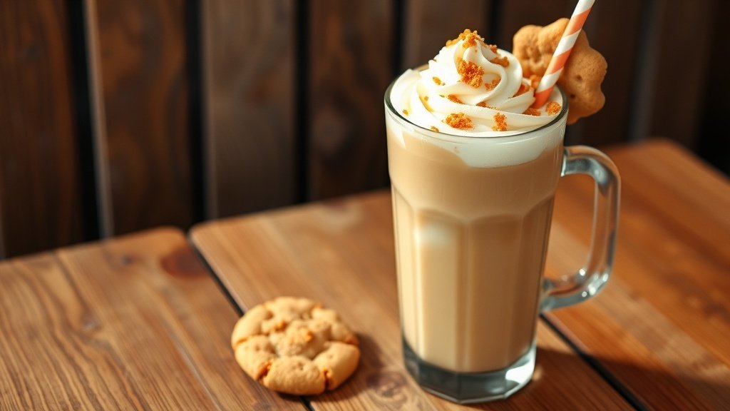 Maple Cookie Iced Coffee Treat