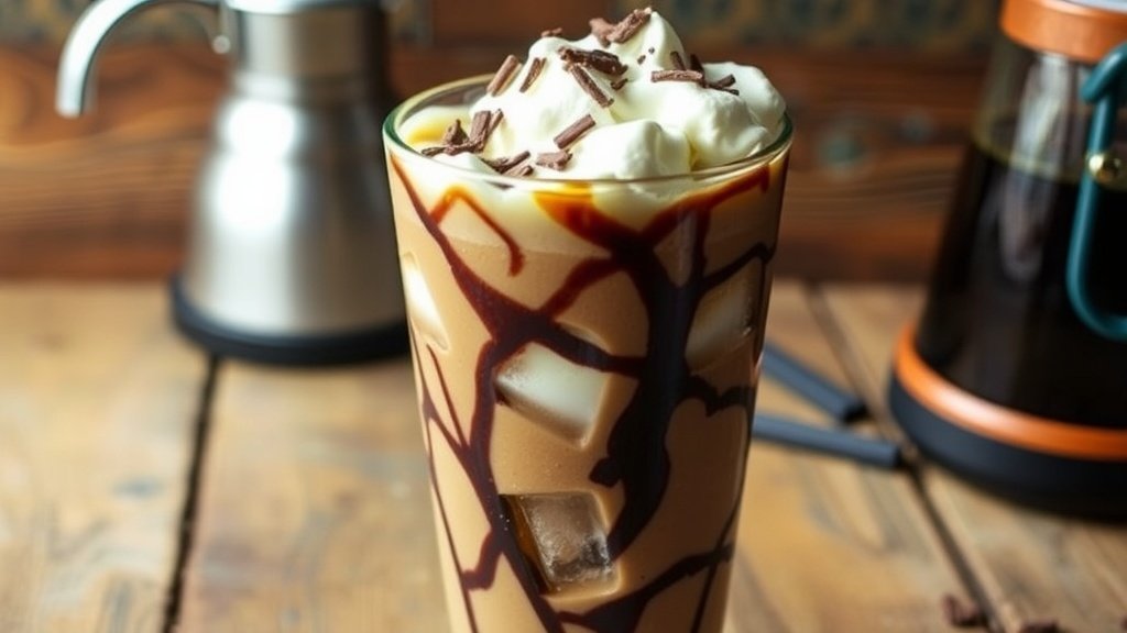 Mocha Fudge Ripple Iced Coffee