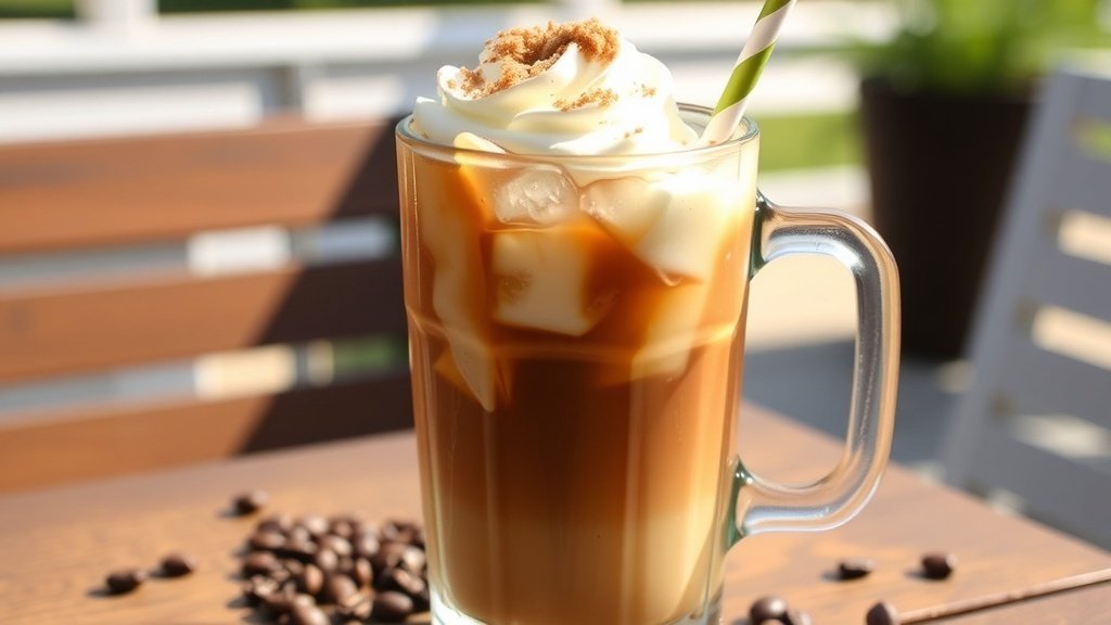 Vanilla Brown Sugar Iced Coffee