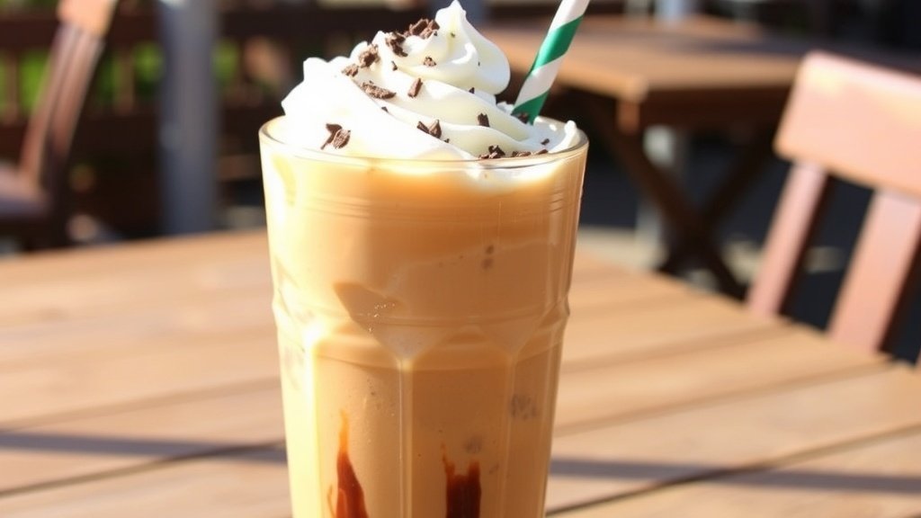 Hazelnut Vanilla Cream Iced Coffee