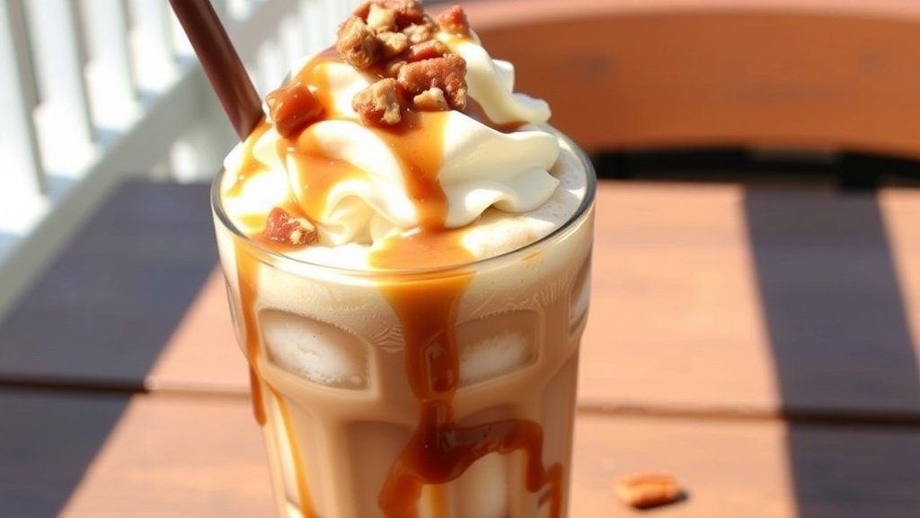 Mocha Praline Iced Coffee Treat