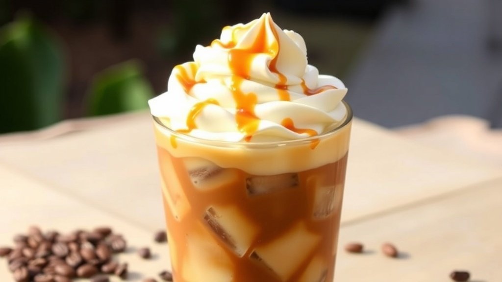Honey Caramel Swirl Iced Coffee