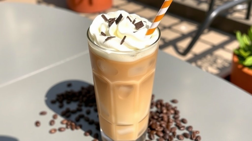 White Chocolate Latte Iced Coffee