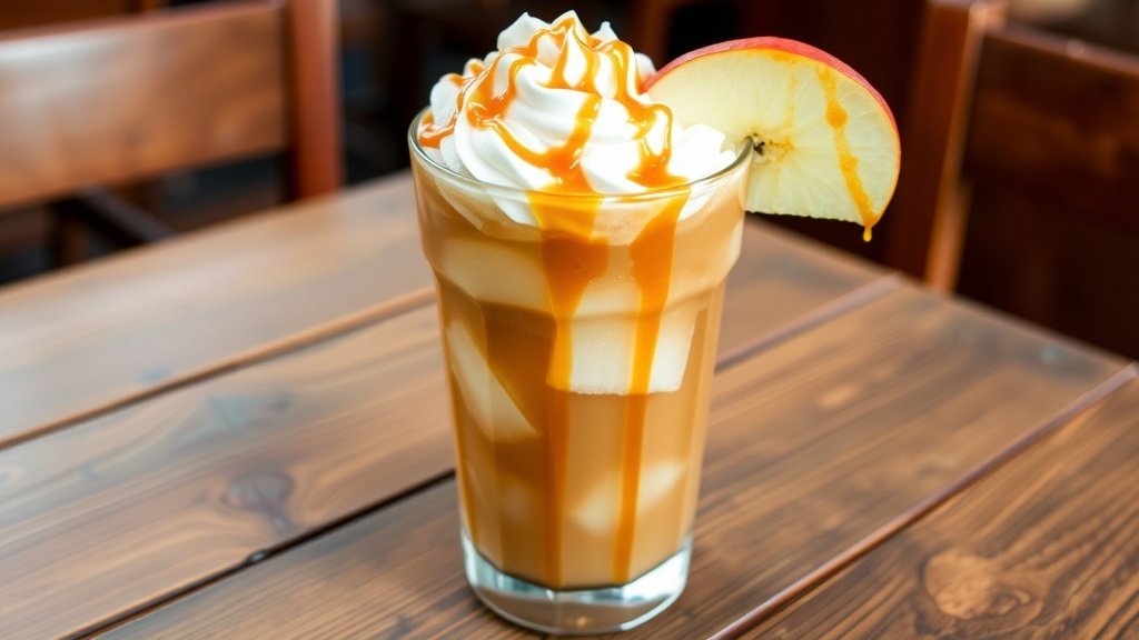 Caramel Apple Pie Iced Coffee