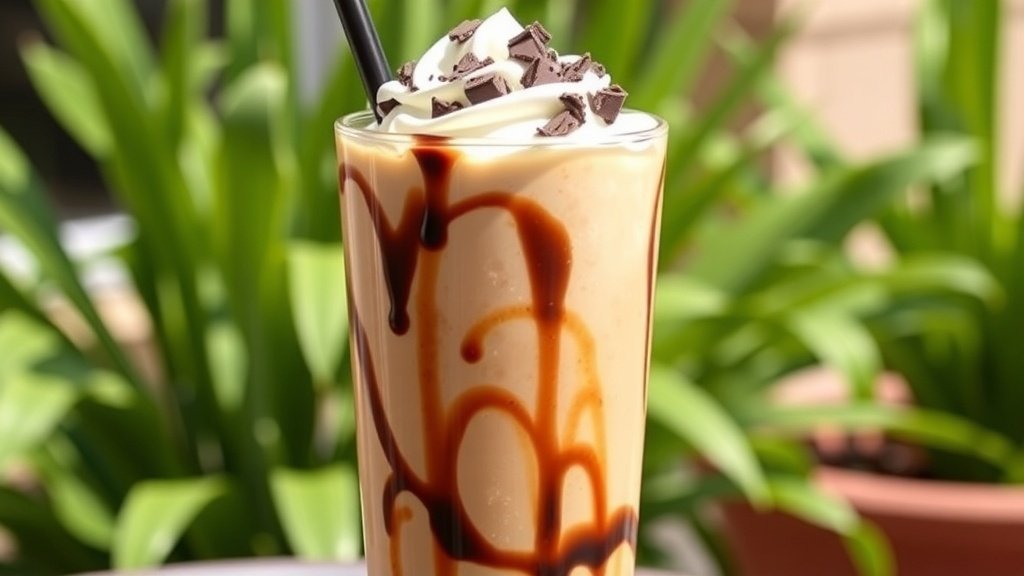 Mocha Vanilla Fudge Iced Coffee