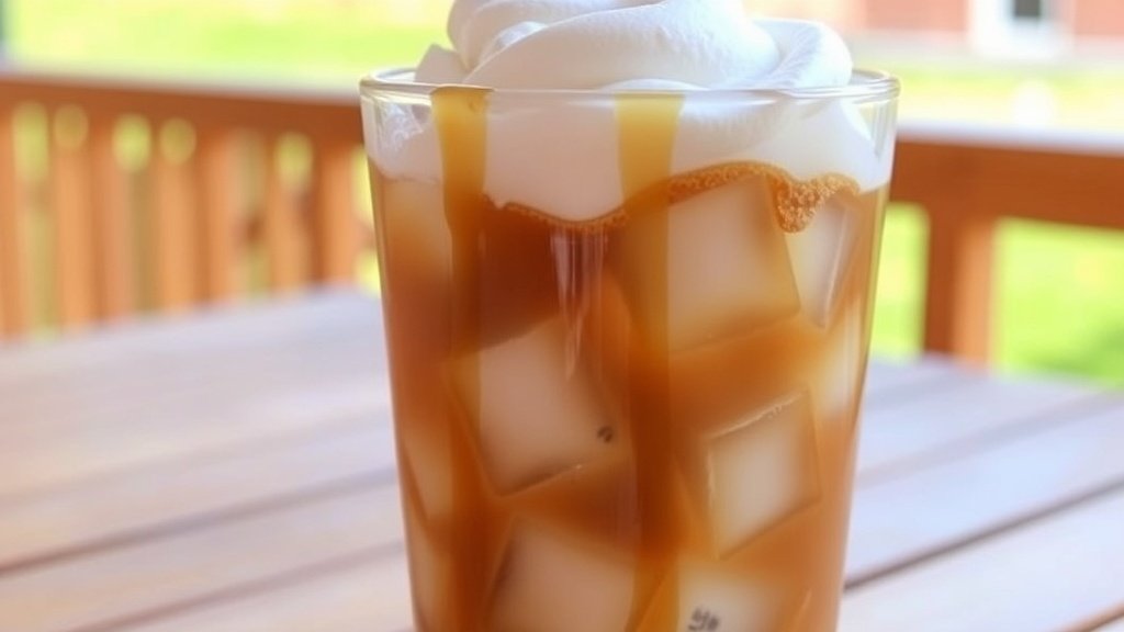 Honey Brown Sugar Iced Coffee