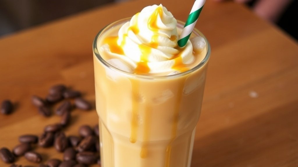 Butterscotch Iced Coffee Bliss