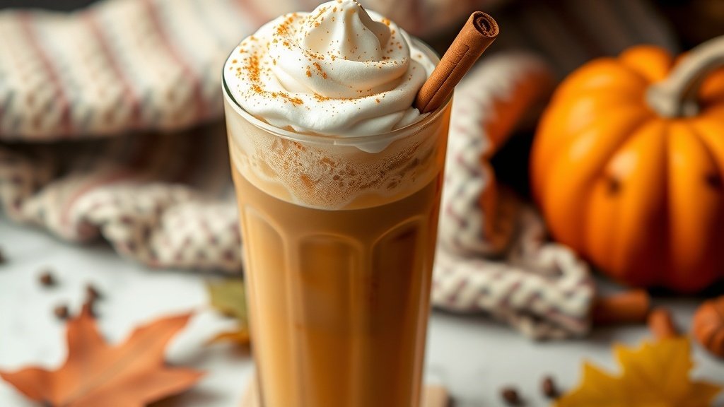 iced pumpkin spice latte