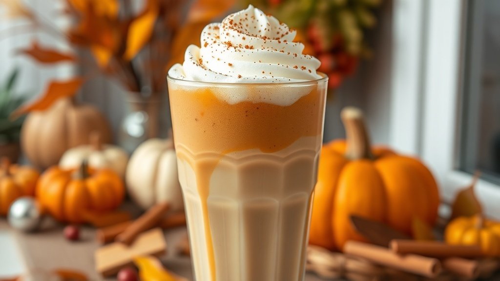 pumpkin spice frappuccino