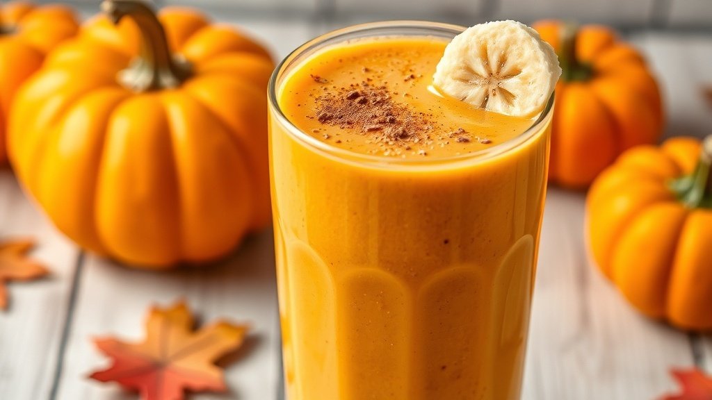 pumpkin spice smoothie